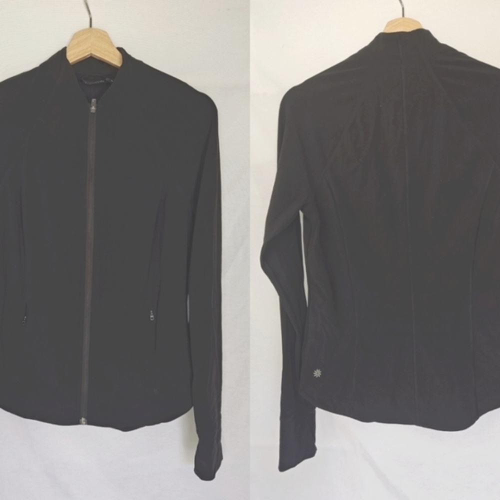Athleta Charcoal Utility Jacket